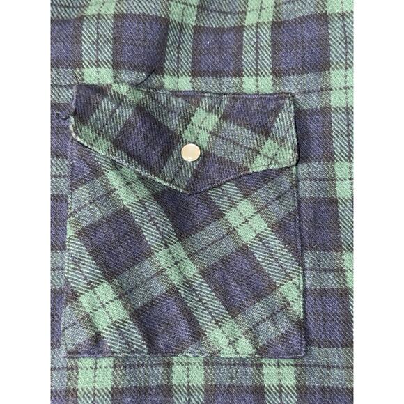 Work n’ Sport Flannel Quilted Jacket Removeable Sleeves Pearl Buttons‎ 3XL - Picture 3 of 13